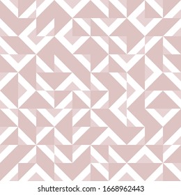 Mosaic background with triangles. Geometric seamless pattern. Vector abstract graphic design. Tricolor.