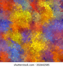 Mosaic backgrounds - vector illustration 