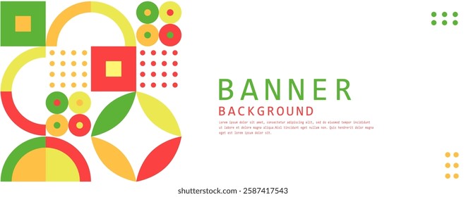 mosaic banner template.
yellow green mosaic vector banner.
flat mosaic banner template.
classic shape design vector.