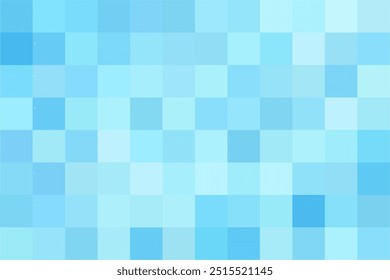 Fondo de píxel azul mosaico. Fondo de azulejo abstracto geométrico. 