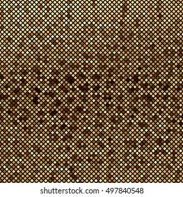 Mosaic brown abstraction. There is an option in the vector.