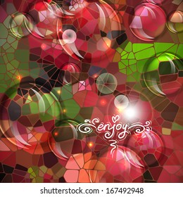 Mosaic color background