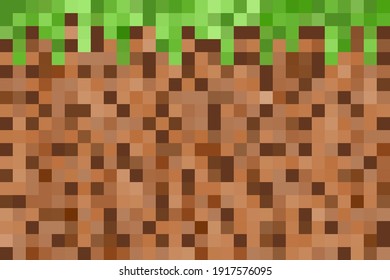 pixel background illustration Vector
