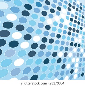 Mosaic color illustration vector design