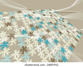 Mosaic color illustration vector design