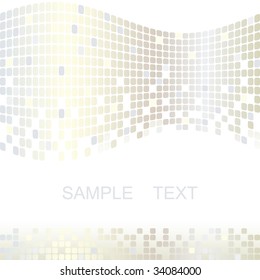 Mosaic color illustration vector design