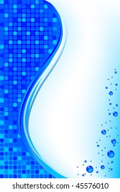 Mosaic color illustration vector design