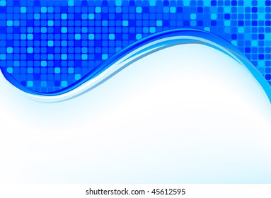 Mosaic color illustration vector design
