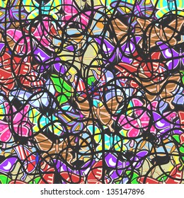 Mosaic colorful