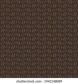 Mosaic composed of small rectangular shapes, slightly rounded, visibly contoured. Continuous pattern. Brown wallpaper texture.