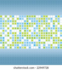 Mosaic design illustration