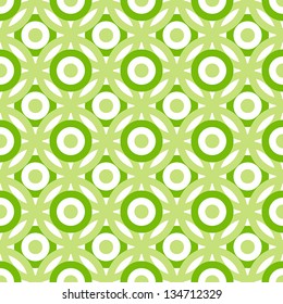 Mosaic design template, abstract background pattern vector.