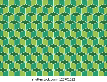 Mosaic diamond design template, abstract background vector.