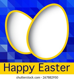 Mosaic Easter Frame