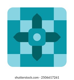 Mosaik flache Icon Design für den privaten und kommerziellen Gebrauch