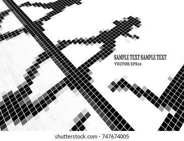 Mosaic floor abstract pattern background,EPS10