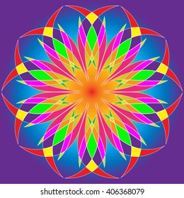 Mosaic Flower
