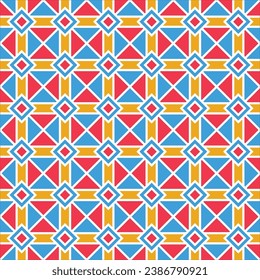 Mosaic Frame Element Vector Design