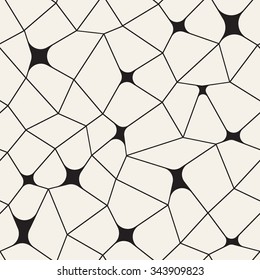 Mosaic geometric seamless pattern 3D. Fashion graphic background design. Modern stylish abstract texture. Monochrome template. For prints, textiles, wrapping, wallpaper, website, blog etc. VECTOR