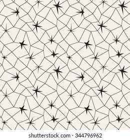 Mosaic geometric seamless pattern 3D. Fashion graphic background design. Modern stylish abstract texture. Monochrome template. For prints, textiles, wrapping, wallpaper, website, blog etc. VECTOR