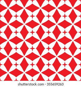 Mosaic geometric seamless pattern. Fashion graphic background design. Modern stylish abstract texture. Template for prints, textiles, wrapping, wallpaper, website, etc. VECTOR illustration