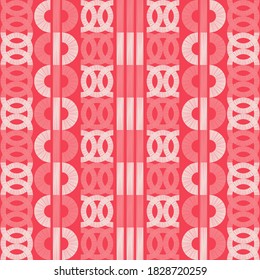 Mosaico con formas geométricas. Patrón sin foco. Diseño con eclosión manual. Textil. Ornamento étnico de boho. Ilustración vectorial para diseño web o impresión.