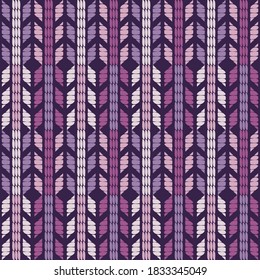 Mosaico con formas geométricas. Patrón sin foco. Diseño con eclosión manual. Textil. Ornamento étnico de boho. Ilustración vectorial para diseño web o impresión.