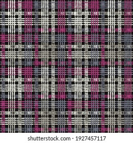 Mosaik mit geometrischen Formen. Nahtloses Muster. Einfaches Design. Textil. Ethnische Boho-Ornament. Vektorgrafik für Webdesign oder Print.