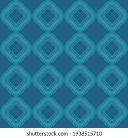 Mosaic with geometric shapes. Seamless pattern. Design with manual hatching. Textile. Ethnic boho ornament. Vector illustration for web design or print.