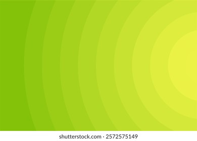 Mosaic green circle background. Gradient torch light pattern background. Sunburst pattern design.	