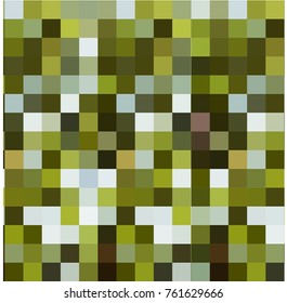 Mosaic of green tone. Abstraction