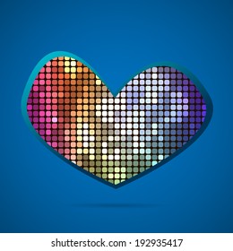 Mosaic heart