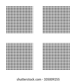 A Mosaic Icon Isolated on a White Background - Image Grid