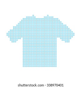 A Mosaic Icon Isolated on a White Background - T Shirt