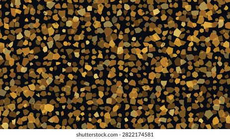 Mosaic of irregular polygons with rich earthy tones. Textured background with a natural, abstract feel
