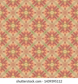 Mosaic islamic seamless pattern texture. Decorative pattern ornamental multicolor