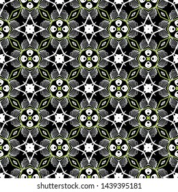 Mosaic islamic seamless pattern texture. Decorative pattern ornamental multicolor