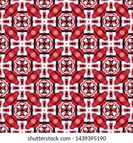 Mosaic islamic seamless pattern texture. Decorative pattern ornamental multicolor