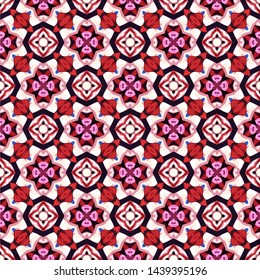 Mosaic islamic seamless pattern texture. Decorative pattern ornamental multicolor