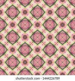 Mosaic islamic seamless pattern texture. Decorative pattern ornamental multicolor