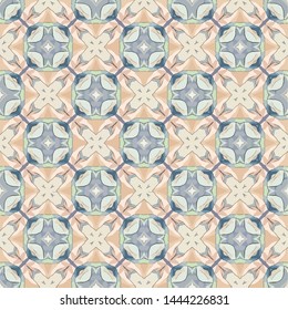 Mosaic islamic seamless pattern texture. Decorative pattern ornamental multicolor