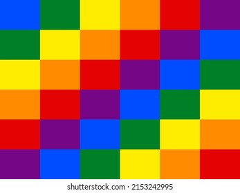 Mosaic Lgbt Pride Flag Pride Month Stock Vector (Royalty Free ...