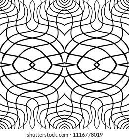 mosaic line art