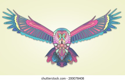 mosaic owl 