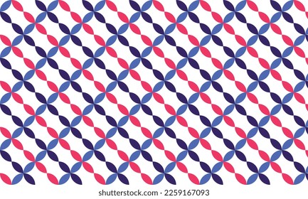 diseño de patrones de mosaico, fondo de mosaico geométrico de diseño plano