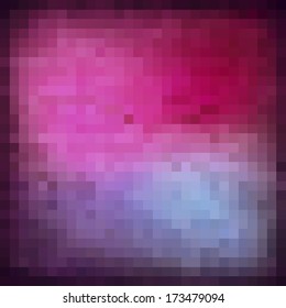 Mosaic  pattern of different colors