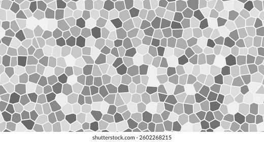 mosaic pattern with gray colour for background