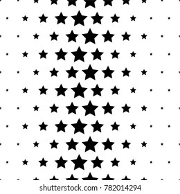 Mosaic pattern, star, seamless vector background.