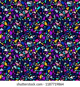 Mosaic pattern. Terrazzo. Geometric shapes. Doodle elements. Abstract sketch background. Doodle fragments pattern. Terrazzo texture. Floor. Fashion. Textile. Fabric design.