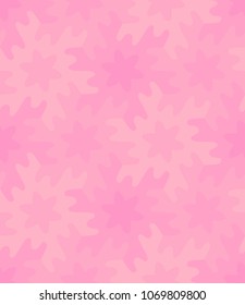 Mosaic from pink flowers. Seamless pattern.
